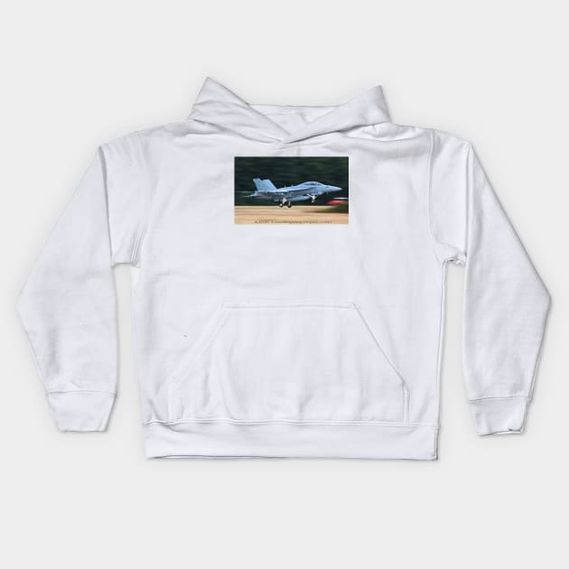 EA-18G Growler Super Hornet 10 Kids Hoodie by acefox1